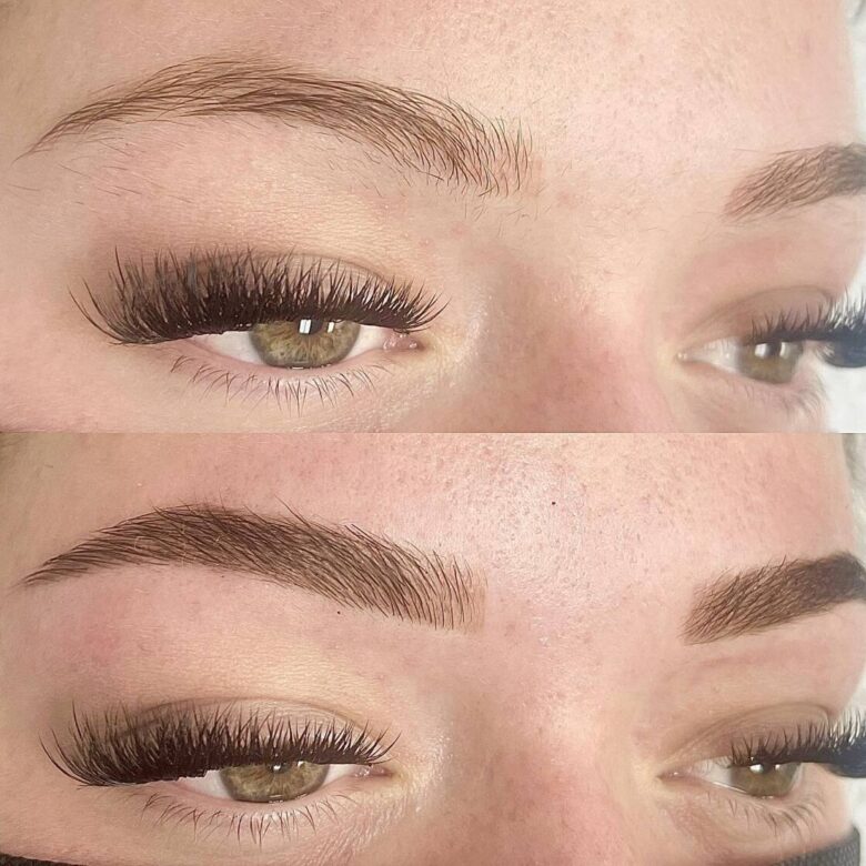 Brow Wax and Tint or Stain
